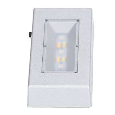 Imagem de DAUERHAFT Base de exibição de LED, economia de energia, baixo consumo de energia, prata, uso amplo, suporte de luz, iluminação multimodo com cabo USB para vidro