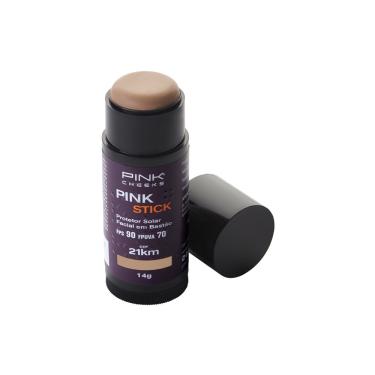 Imagem de PINK STICK PROTETOR SOLAR E BASE FPS 90 PINK CHEEKS 14G 21Km 