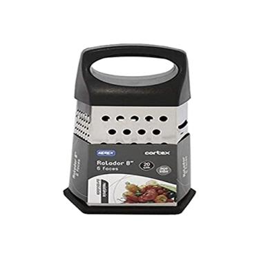 Imagem de Ralador 6 Faces em Aço Inox, Gedex CTR-154, Cabo Preto