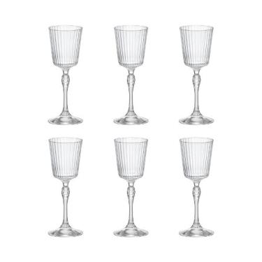 Imagem de Jogo de taças cordial em vidro Bormioli Rocco America'20s 80ml 6 peças