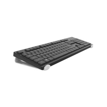 Imagem de Suporte Teclado Computador Universal Apoio Levantar (Branco)