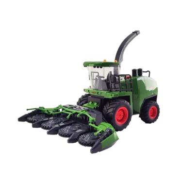 Imagem de Brinquedo Trator Colheitadeira Silagem Carro Controle Remoto