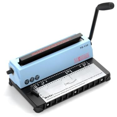 Imagem de Encadernador de bobina espiral para máquina de encadernação manual, máquina de encadernação em espiral, máquina de encadernação de bobina, máximo de perfuração para 12 folhas/máximo de encadernação a