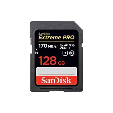 Imagem de SanDisk Cartão de memória Extreme PRO UHS-I SDXC de 128 GB, SDSDXXY-128G-ANCIN