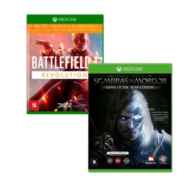 Imagem de Kit Battlefield Revolution + Sombras de Mordor  - Xbox One