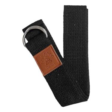 Imagem de Cinto de Yoga Fita Strap - Faixa de Alongamento - Algodão 183cm Om Joy