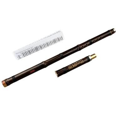 Imagem de MoonAngel Xiao Flauta Roxa Preta 8 Furos Tong Xiao Flauta Xiao Flauta Longa Xiao Flauta Oriental Madeira Vento Folk World Flauta de Bambu Chinesa Shakuhachi Flauta (F KEY XIAO)