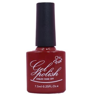 Imagem de Esmalte Em Gel Chic & Fun 7,5ml Led/uv Unhas Manicure Nail C/Registro (043, x 3un)