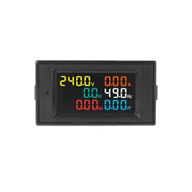 Imagem de Taikemeti Medidor multifuncional com detector de energia elétrica (AC 40-300V 100A) Display digital LCD, corrente, tensão, energia, voltímetro, amperímetro, multímetro