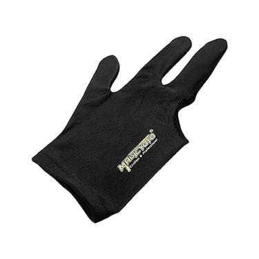 Imagem de harayaa Luva de Sinuca Antiderrapante para Canhotos e Destros - Elegância e Praticidade Garantidas, Preto