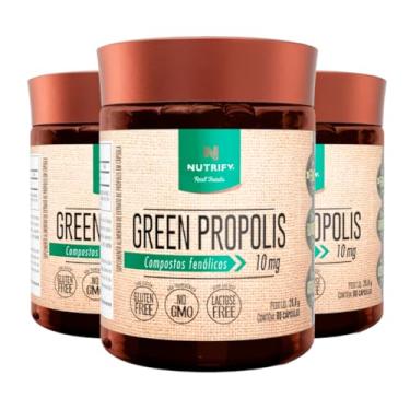 Imagem de Kit 3 Green Propolis Nutrify 60 Cápsulas