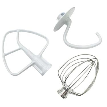 Imagem de Tolxh Conjunto de acessórios K5A com 3 peças de reposição duráveis de qualidade para batedeira KitchenAid