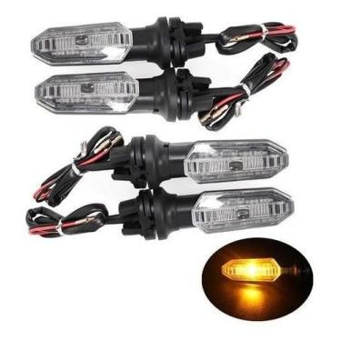 Imagem de Kit C/4 Pisca Seta Led Moto Xre 300 Cb Twister 250 - zem