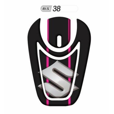 Imagem de Adesivo Protetor de Bocal Resinado Suzuki Yes Kit 038 - Resitank