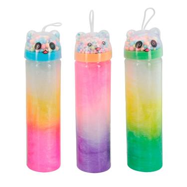 Imagem de Slime lama urso panda colorido