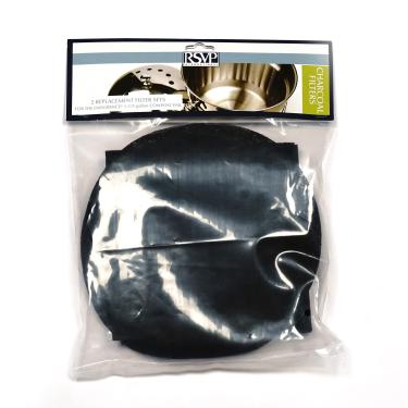 Imagem de RSVP International Kitchen Collection Composto, 2 peças, 3,8 litros, carvão, filtro para PAIL-XL (2 conjuntos)