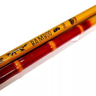 Imagem de Vara Albatroz Bamboo 2,40mt 41% Carbono Pesca Piau Tilapia - Albatroz 