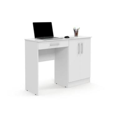 Imagem de Mesa / Escrivaninha SP Para Estudo ou Trabalho Cor Branco - PT