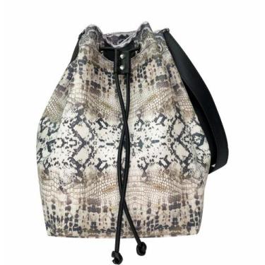 Imagem de Bolsa Feminina Saco Casual Animal Print Magicc Bolsas B-070