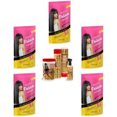 Imagem de Hene Gel Pelucia Preto Medio/Forte 05x180g Pouch/Bisnaga+Brilho Magico