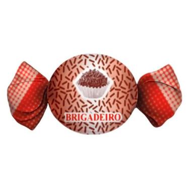 Imagem de Embalagem para trufa sabores (15x16 cm.) brigadeiro c/ 100 un. - TAMAR