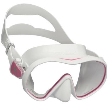 Imagem de Máscara De Mergulho Cressi F-dual, Rosa