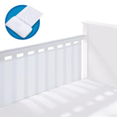Imagem de Kit Tela Respiravel Protetora De Berço Americano Protetor Respiravel R