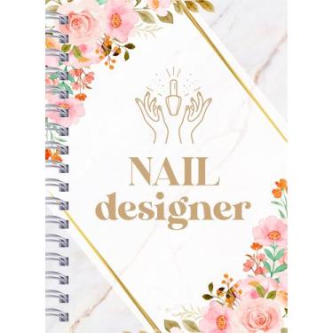 Imagem de Agenda a5 2023 profissões - nail design - Memorart Design