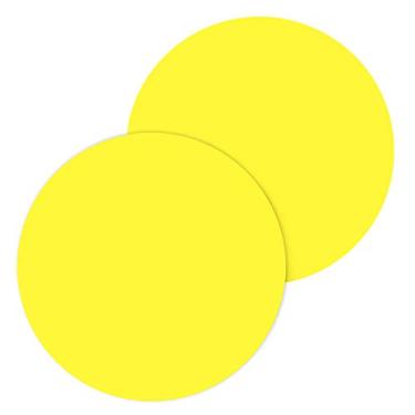 Imagem de Micro-ondas de silicone de 30,48 cm, multitapete antiaderente, resistente ao calor, tapete de micro-ondas, 2 unidades (amarelo)