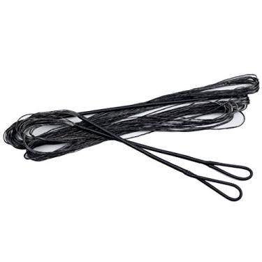 Imagem de Corda de arco recurvo de substituição para arco de dácron para arco tradicional e recurvo, AMO 58/60/157.5 cm, 16/14 fios (AMO 167.6 cm 14 fios)