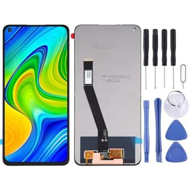 Imagem de Substituição da tela móvel Tela TFT LCD para Xiaomi Redmi Nota 9 / Redmi 10x 4G com o Digitalizer Full Assembly (Black) Ecrã LCD