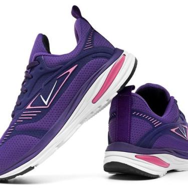 Imagem de Tênis Feminino Vili Fusion Academia Masculino Unissex, Roxo, 40