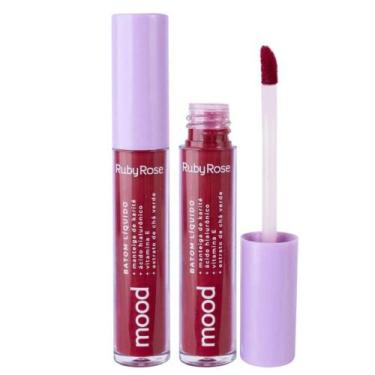 Imagem de Batom Liquido Ruby Rose Mood Desire 01 3,2ml