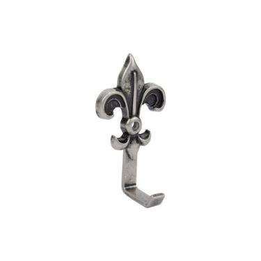 Imagem de Gancho Mini Stradivari Metal Porta Chaves Decoração Artesanato 4 Peças