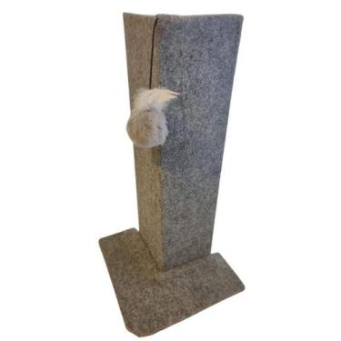 Imagem de Arranhador Canto de Sofá Carpete - Pet F.A., Cinza