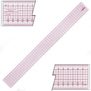 Imagem de Régua Flexivel 05x50cm Patchwork Artesanatos Escola Multiuso - EVOLVER