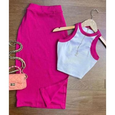 Imagem de Conjunto feminino versátil rosa - Roberta modas , Rosa, P