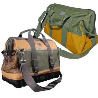 Imagem de Bolsa ferramenta fundo borracha + bolsa impermeável leetools - Kit