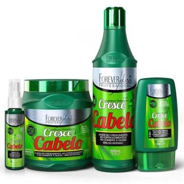 Imagem de Kit Cresce Cabelo Completo Forever Liss Profissional