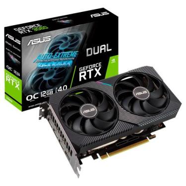 Imagem de Placa de Vídeo Asus Nvidia RTX 3060 12GB GDDR6 192 Bits Dual O12G-V2 9