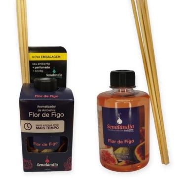 Imagem de 1 Aromatizante Ambiente Flor de Figo 280ml Difusor Palito Casa Ar Chei