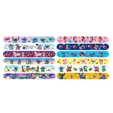 Imagem de Kit 5 Pulseira Bate Enrola Personalizada Heróis Sereia etc - Topmixsho