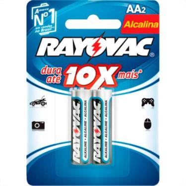 Imagem de Pilha Rayovac Alcalina Pq C/02