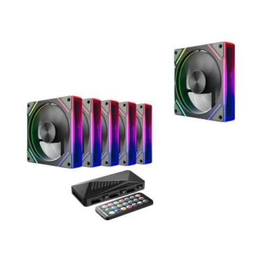 Imagem de Kit de Ventilador ARGB para PC Teucer Prism S1 120mm - 4/3 Pinos PWM -