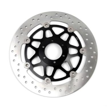 Imagem de 1 peça de rotor de disco de freio dianteiro flutuante compatível com Honda Hornet 250 1996-2018, peças de acessórios de motocicleta preta