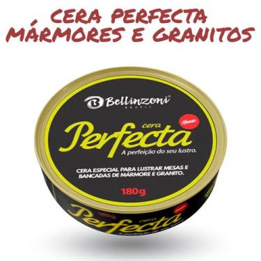 Imagem de Pasta Polidora Brilho Granito Marmore Cera Perfecta Preta - Bellinzoni