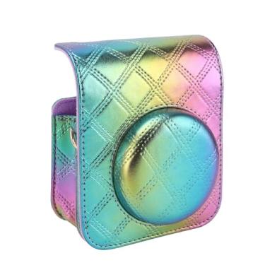 Imagem de Kit de Acessórios Compatível Com Instaxs Mini 12 Câmera Instantânea, Inclua Capa de Couro PU, álbum de Fotos e Molduras, Adesivo de Bricolage, Shell de Passe de Embarque (Azul