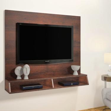 Imagem de Painel de Parede Rack para TV com Nicho Quarto Sala