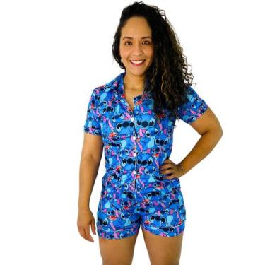 Imagem de  Pijamas Americano Adulto Conjunto de Dormir roupa personalizado Mater