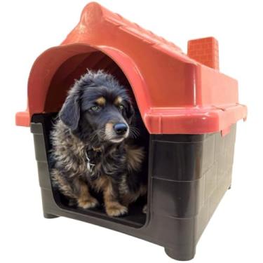 Imagem de Casinha Pet para Cachorro Gato Conforto e Segurança Casa N4 (Vermelho, N4)